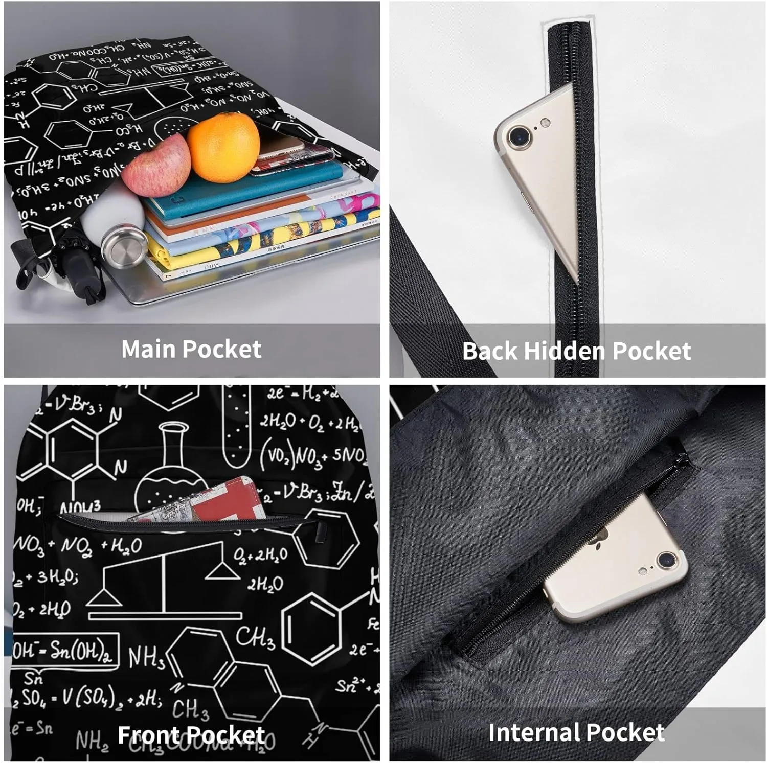 The New Drawstring Backpack The Calculation Formula Of Chemistry Gym String Bag Sport Sack Storage Bag Beach Knapsack