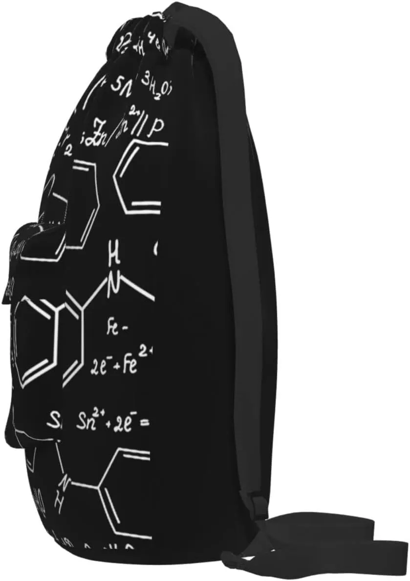 The New Drawstring Backpack The Calculation Formula Of Chemistry Gym String Bag Sport Sack Storage Bag Beach Knapsack
