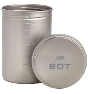 Titanium "Bot" Bottle Pot 900mL