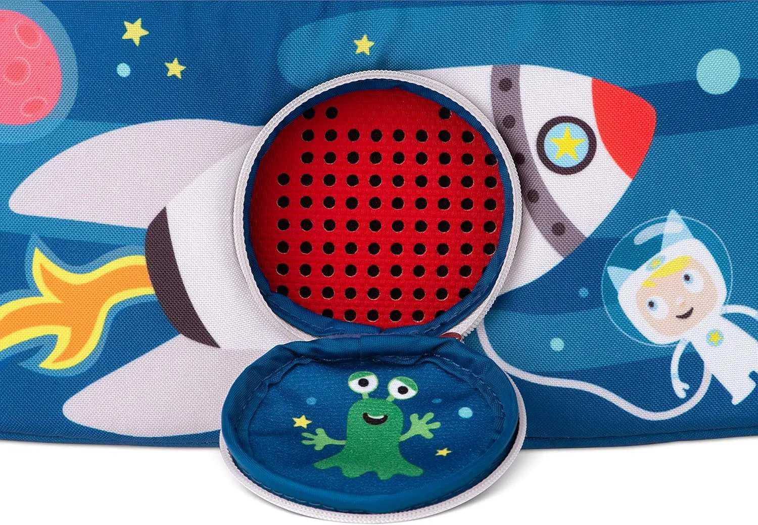 Tonies Listen & Play Bag - Secure Protection for your Toniebox, Headphones, Charging Station, and 6 Characters - Blast Off