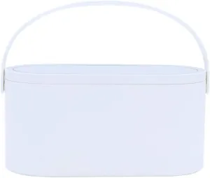 Travel Makeup Case Travel Makeup Bags Organizer with LED Light Mirror, Makeup Train Case Portable Cosmetic Box Jewelry Organizer for Women