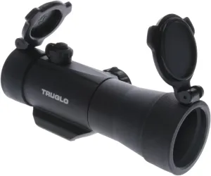 TruGlo Red-Dot Traditional Mount 2x42mm Hunting Tactical Weapon Sight with 11-Position Rheostat for Brightness Adjustment, Black
