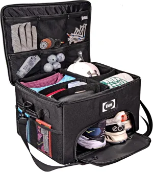 Trunk Organizer | Storage | Travel Bag for Car SUV Golf, Pickleball, Supplies and Accessories | Collapsible | Water Resistant | Portable | Organizer for Shoes, Clothes, Tools, Equipment, Etc.