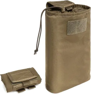 TSPRO MOLLE Drop-Dump Utility Pouch Folding Tactical Magazine Holder for Belts
