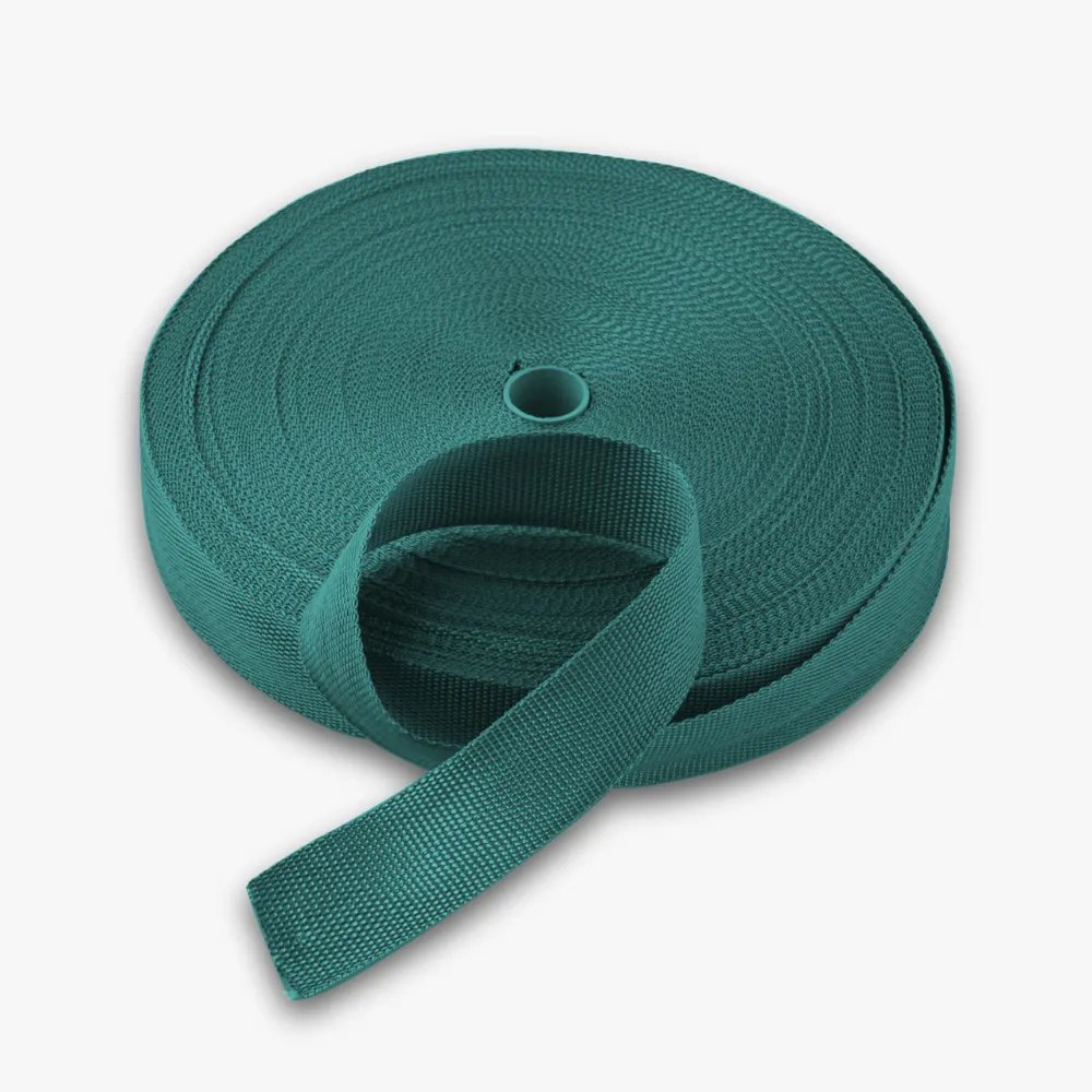 Twill Tape Polyester Bottle Green #7 38mm