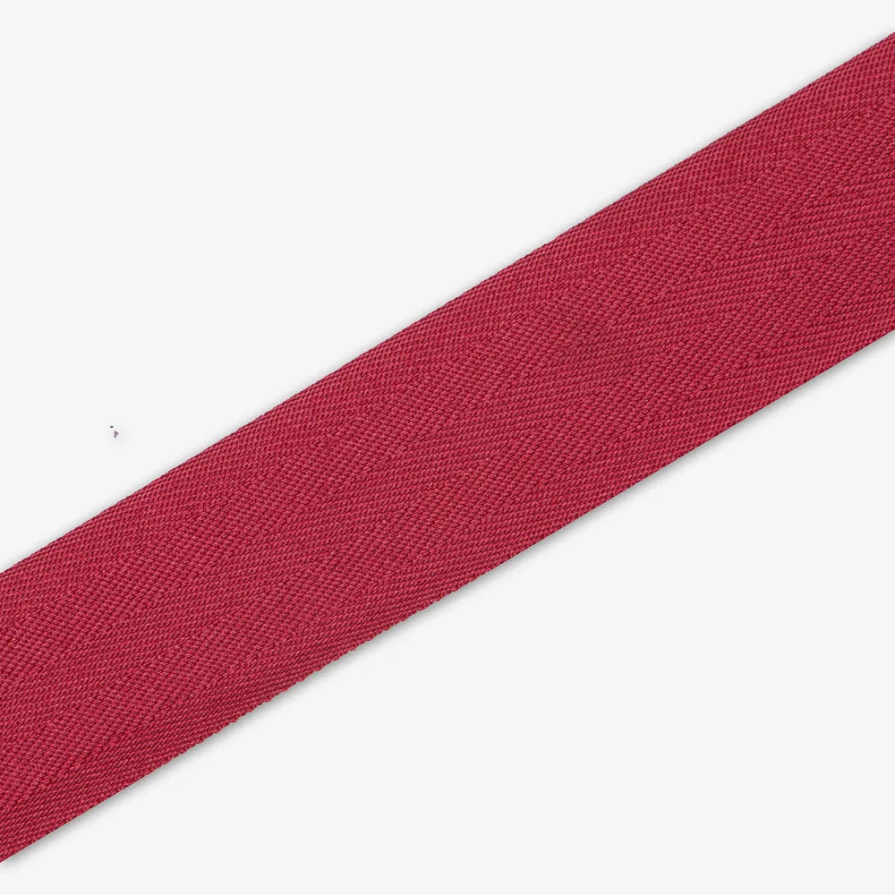 Twill Tape Polyester Maroon #13 38mm