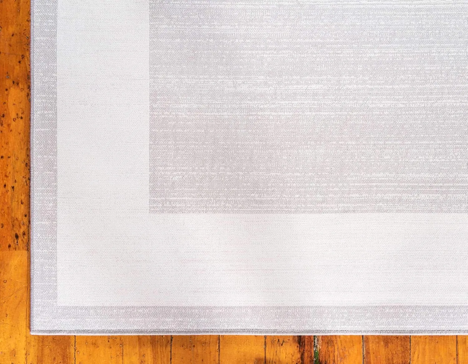 Unique Loom Uptown Collection Area Rug - Yorkville (2' 2" x 6' 1" Runner, Gray/ Ivory)