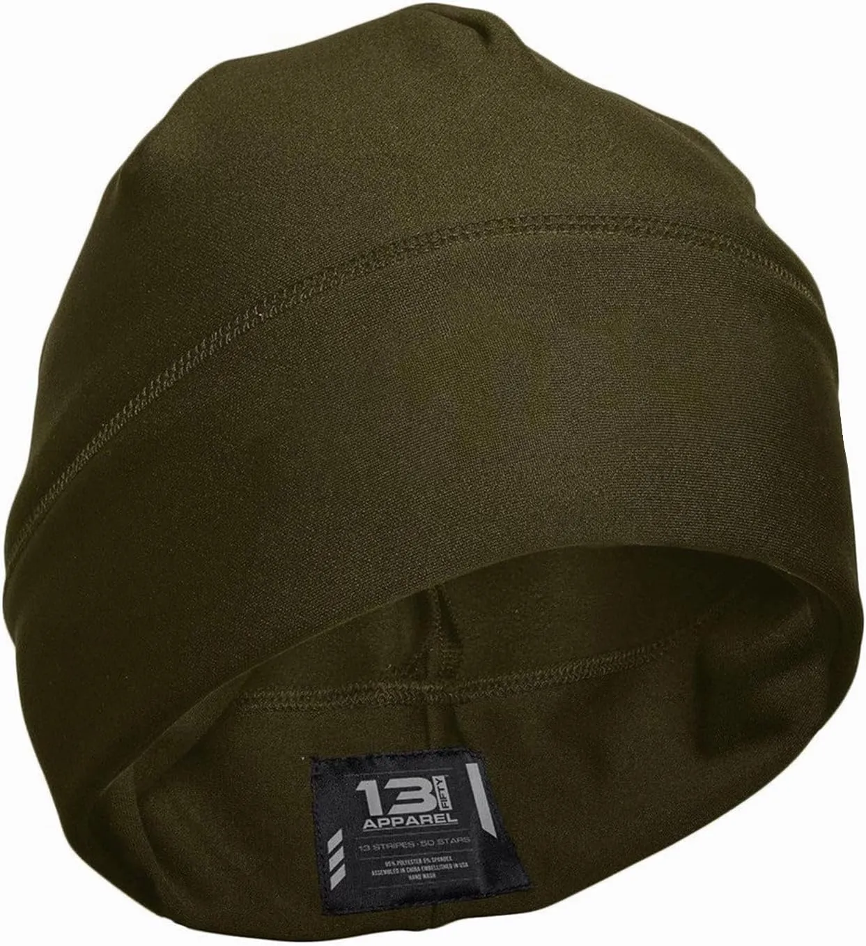 UNMARKED Performance Beanie | USA Patriotic Gear | Poly-Spandex Blend for Stretch-Fit Comfort | Unisex Hi-Vis Winter Hat