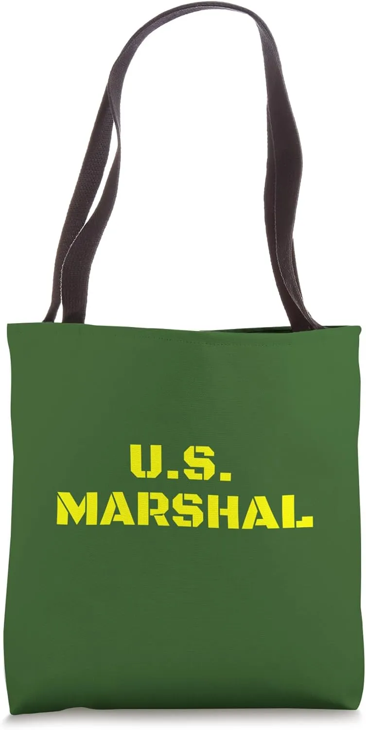 U.S. Marshal United States Marshals Service USMS BACK Side Tote Bag