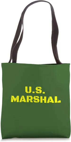 U.S. Marshal United States Marshals Service USMS BACK Side Tote Bag