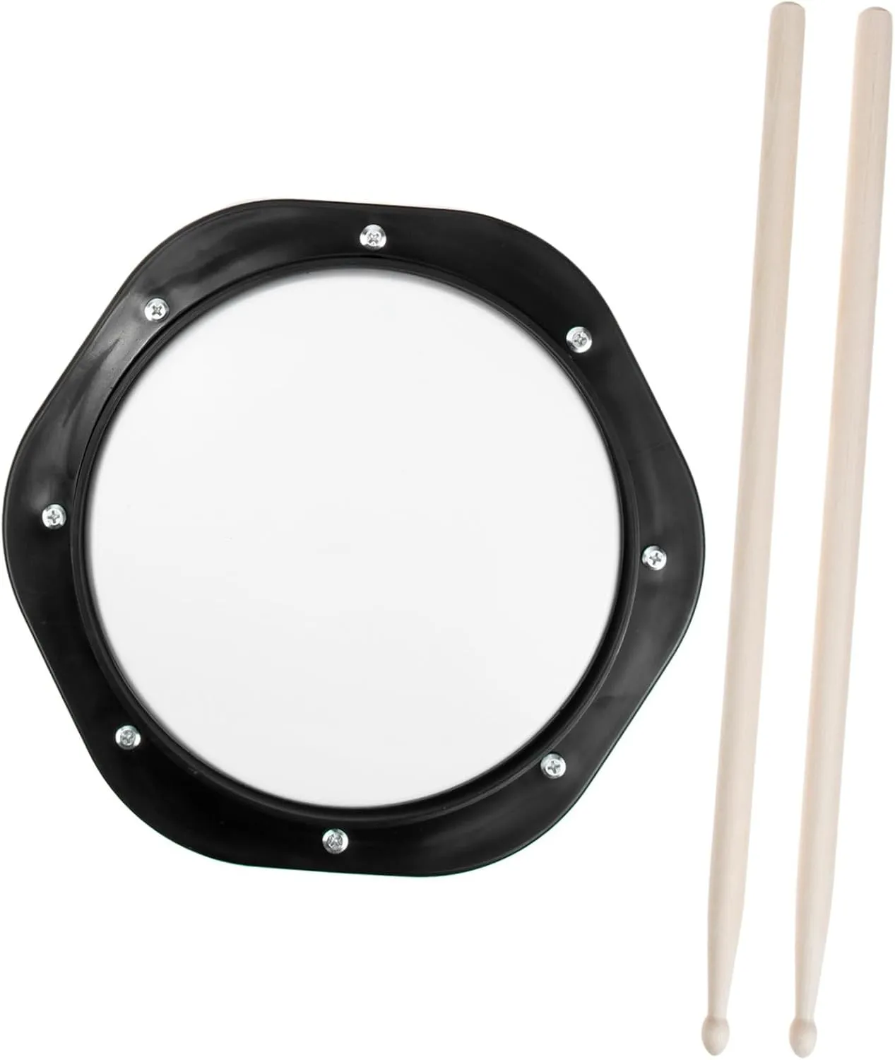 Vaguelly 1 Set Rubber Dumb Drum Practice Pad with Storage Bag for Beginners Convenient Accessory to Reduce Volume and Enhance Drumming Skills for Home Use