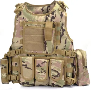 vAv YAKEDA Tactical Airsoft Vest for Men