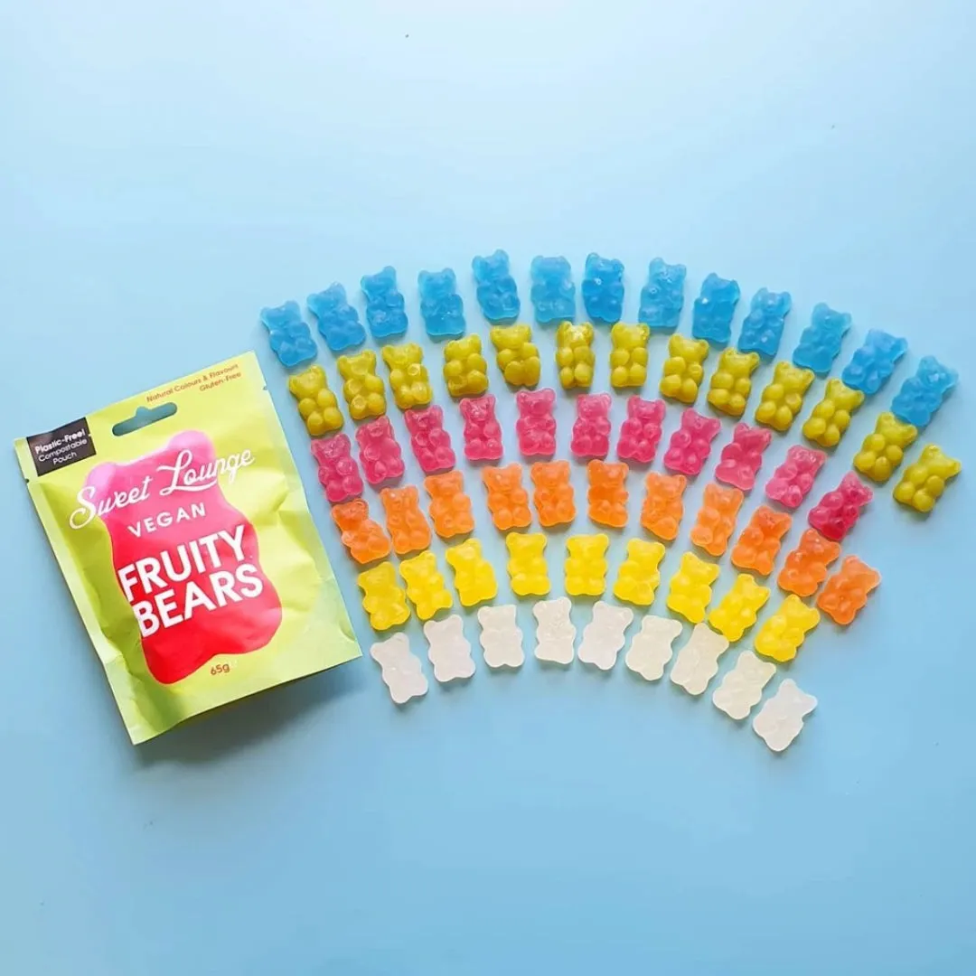 Vegan Fruity Bears Pouch 10 x 65g