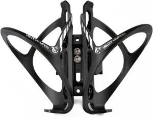 VeloChampion Double Bike Water Bottle Cage Holder - Rear-Mounted Dual Bike Bottle System for Cycling Triathlon