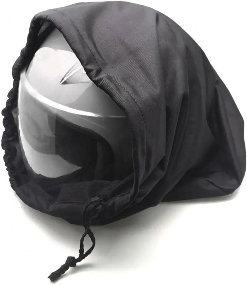 Wall Hanging Helmet Bag Drawstring Soft Plush Pocket Garage Protect Bag for Motorcycle Scooter Helmets