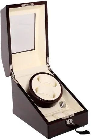 Watch Winder for Automatic Watches Automatic Mechanical Watch Winder Box Automatic Mechanical Watch Winding 2 3 Watches Storage Case Display Box Automatic Watch Winder Watch Storage