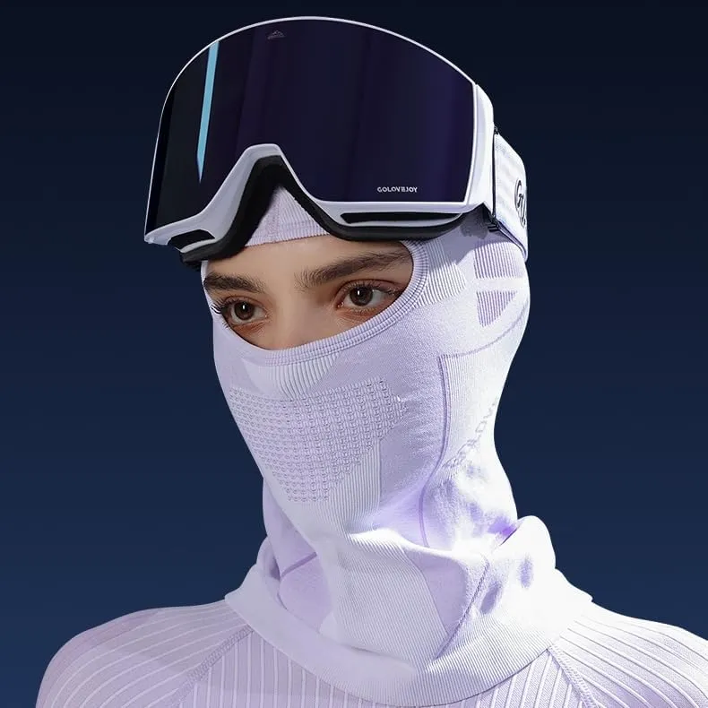 Winter Ski Mask for Men Women, Helmet Friendly Motorcyde Balaclava Full Face Masks Cold Weather Head Cover for Skiing