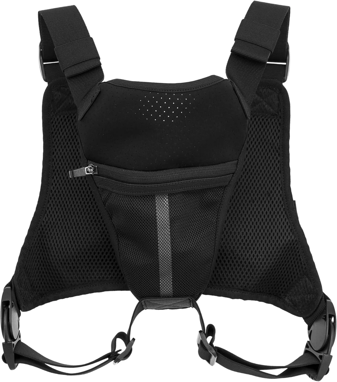 WOLF TACTICAL Chest Pack Running Chest Bag for Men Chest Holster Running Vest Chest Rig Fanny Pack Running Bag