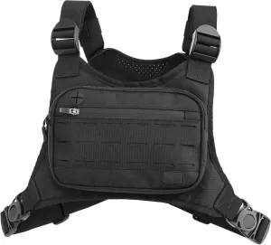 WOLF TACTICAL Chest Pack Running Chest Bag for Men Chest Holster Running Vest Chest Rig Fanny Pack Running Bag