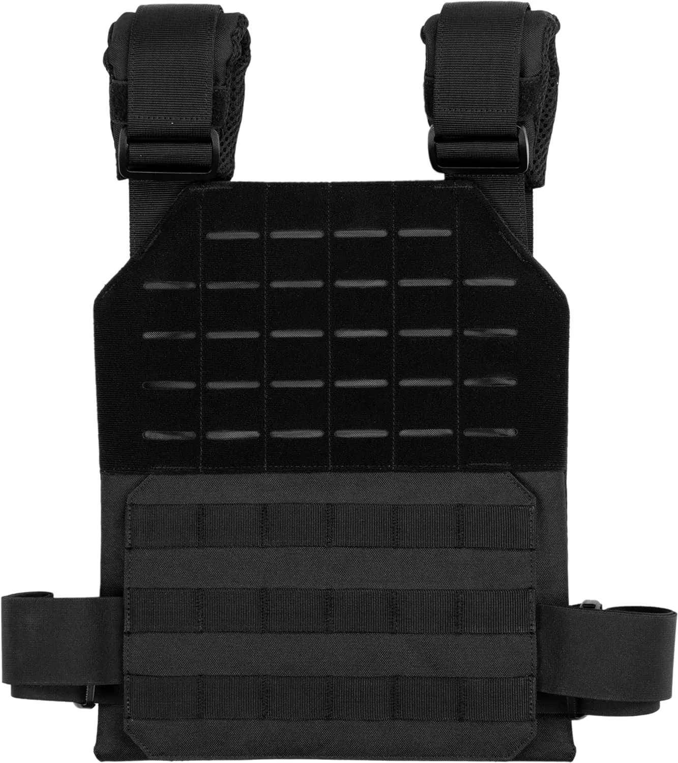 WOLF TACTICAL Simple Weighted Vest Men Womens Weighted Vest for Walking Running Training Rucking Adjustable Weight Vest