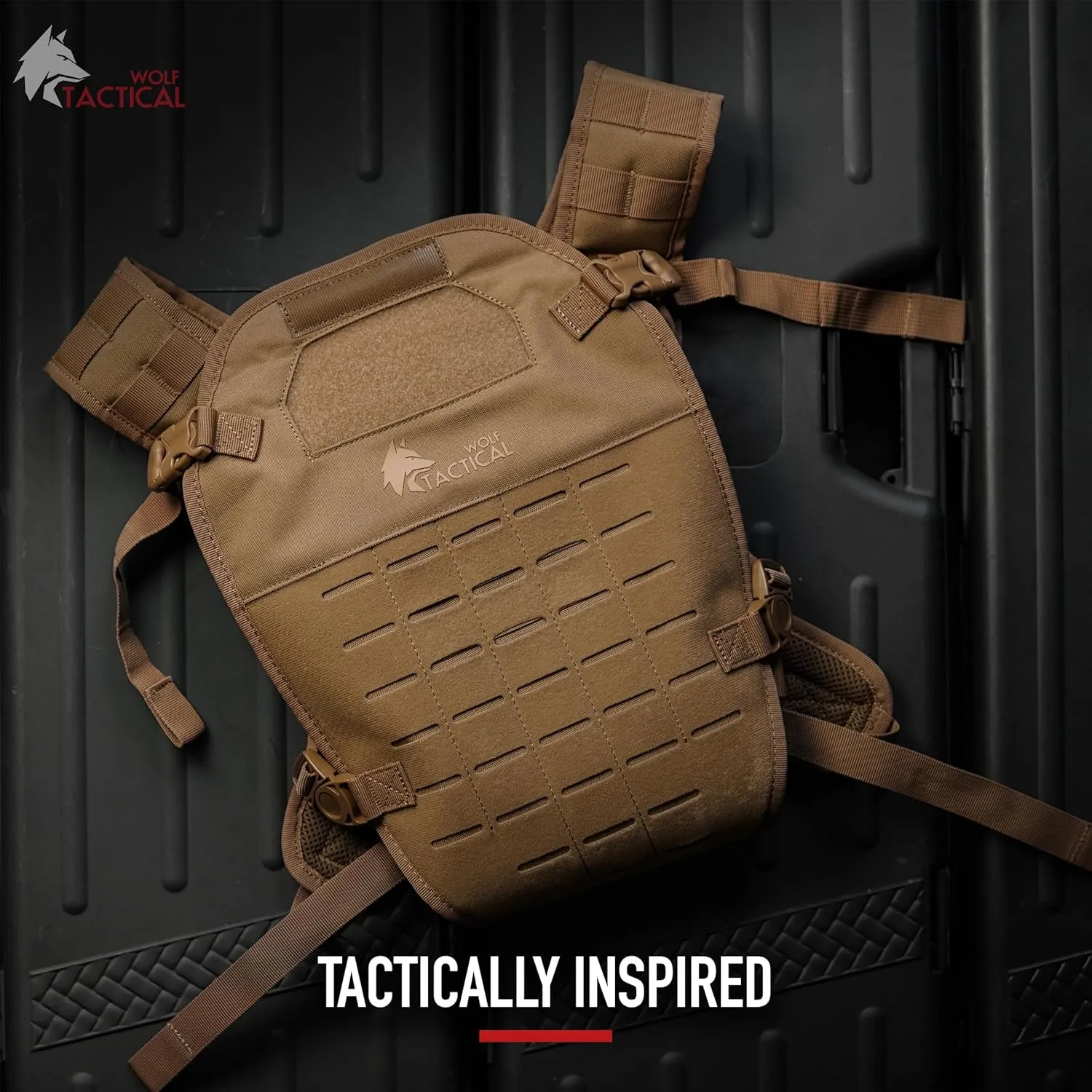 WOLF TACTICAL Toddler and Baby Carrier for Men - Dad Baby Carrier Military Mens Carrier for Infants and Toddlers