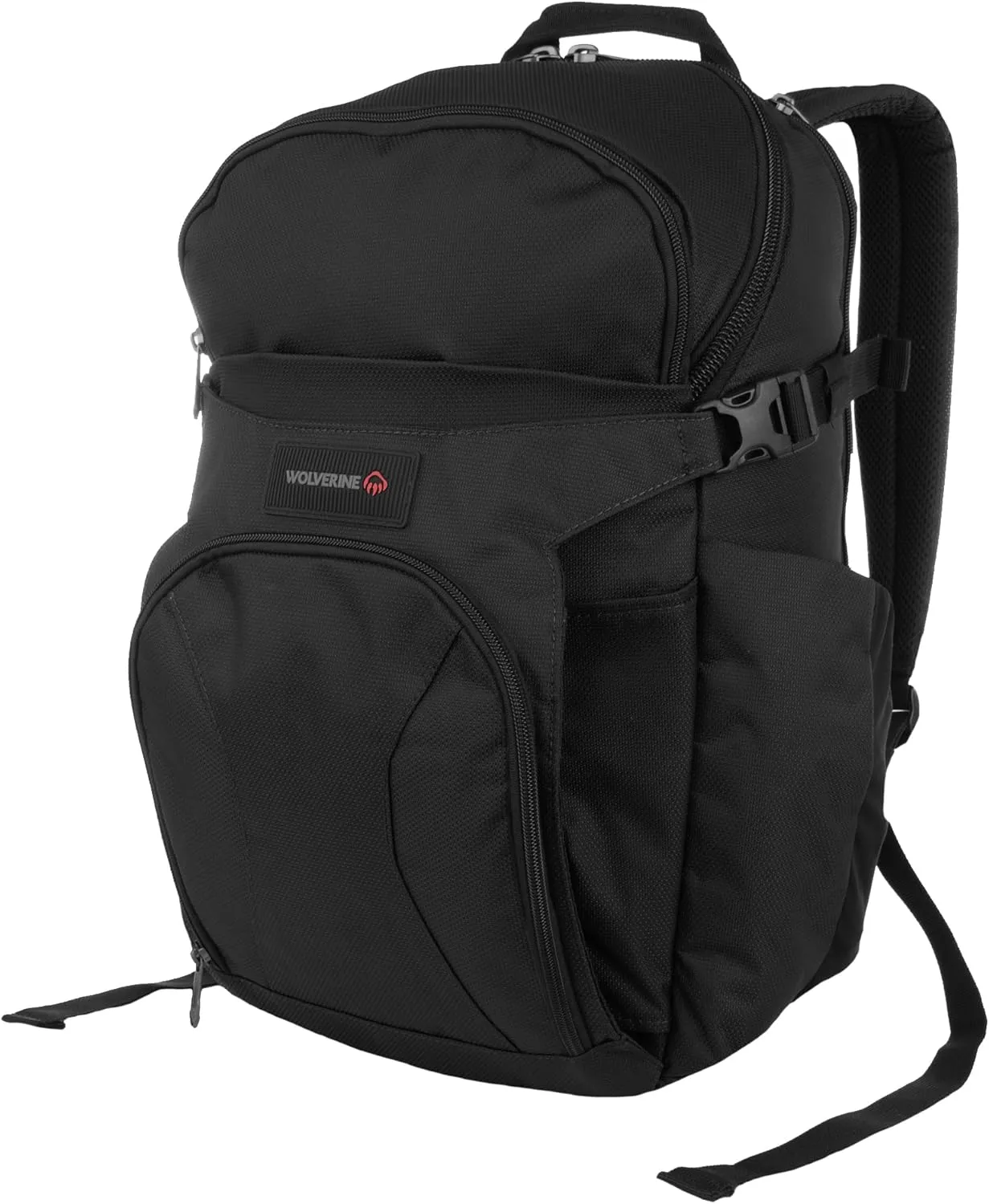 WOLVERINE 33L Backpack with Large Main, Laptop Compartment and Cooling Straps, Cargo Pro-Black