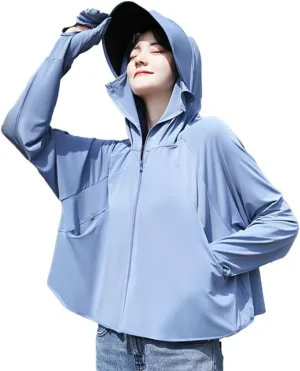 Women's UPF50  Sunscreen Shirt (Sgs/Ilac-MRA Certified), ≥99% Uv Block with Free Test Card for Hiking/Cycling/Camping