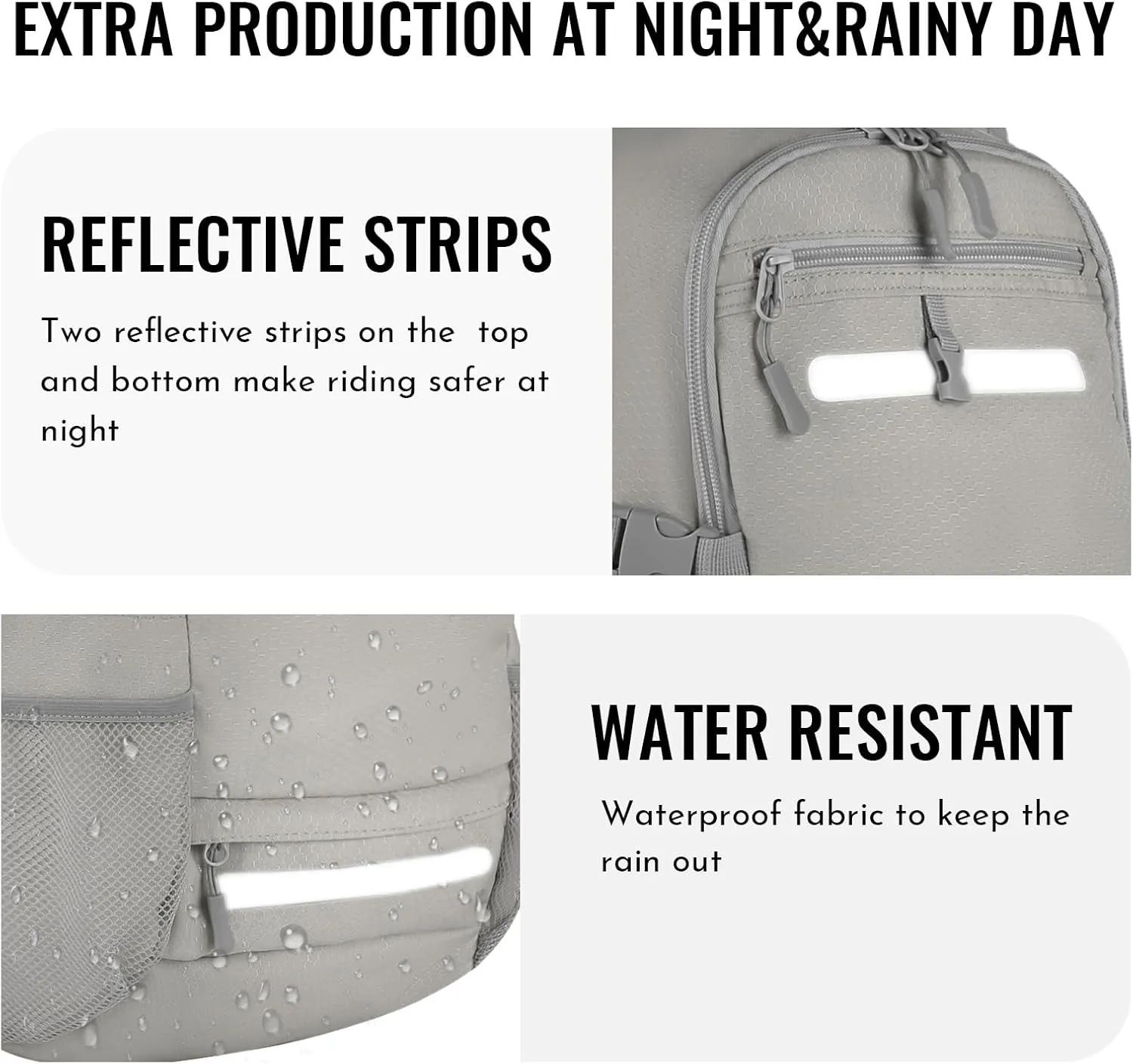 Zavothy 18L Water-Resistant Hydration Backpack Fits for 2L/3L Water Bladder – Hidden Helmet Compartment & Detachable Rain Cover – Insulated Hiking Daypack for Cycling, Camping, Running (Men/Women)