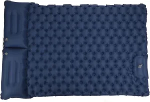 ZJchao Camping Sleeping Pad, Double Sleeping Pad Inflatable Camping Sleeping Pads with Pillow Ergonomic Design Nylon Camping Mat Camping Mat Portable Double Sleeping Pad for Outdoor